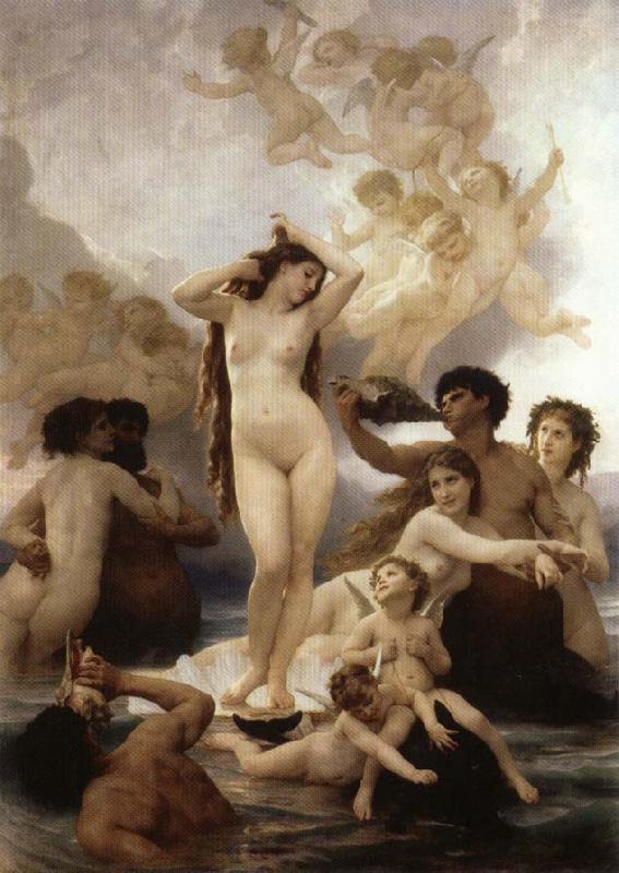 Adolphe William Bouguereau Birth of Venus oil painting image